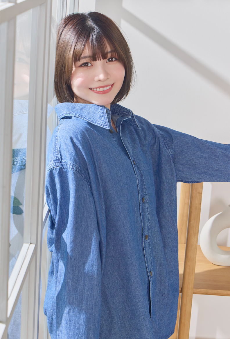 オーバーサイズデニムシャツ